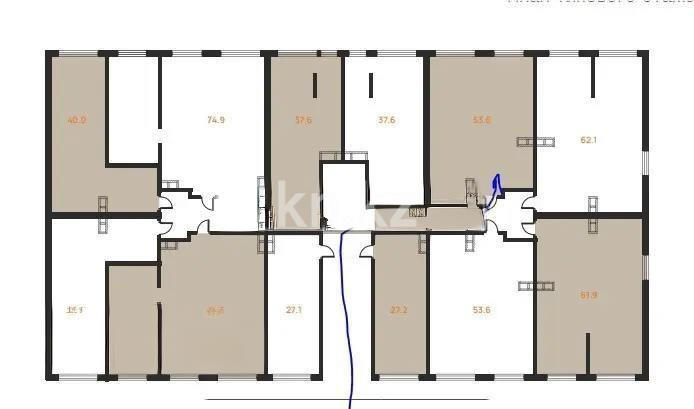 Продажа 2-комнатной квартиры, 54 м², Кульджинский тракт, дом  58/2 в Алматы