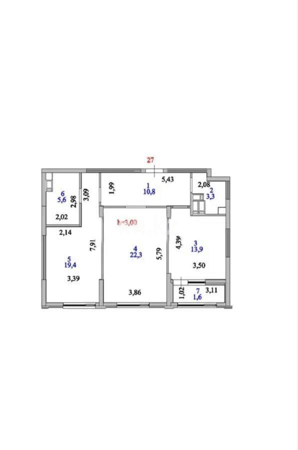 Продажа 2-комнатной квартиры, 77 м² в Астане - фото 2