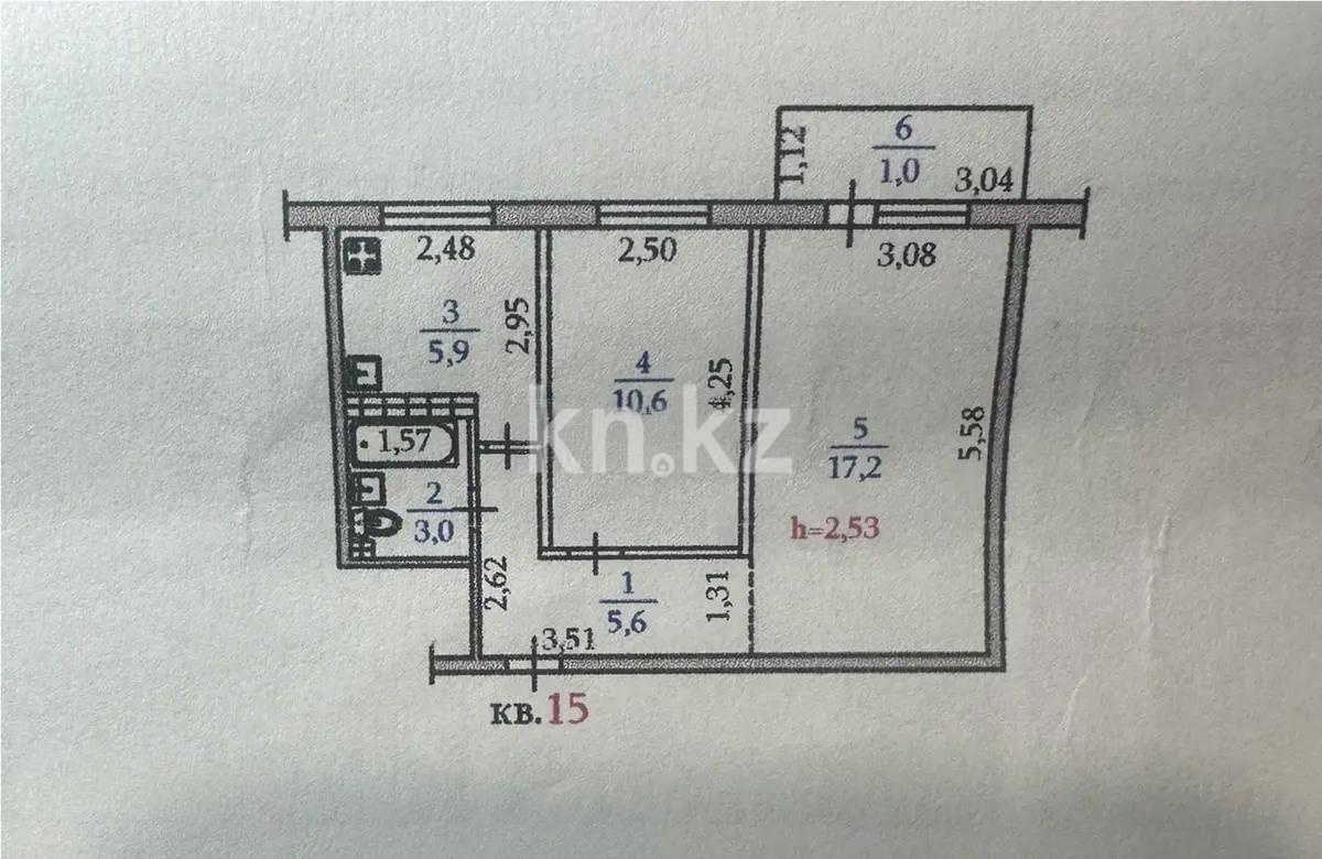 Продажа 1-комнатной квартиры, 35 м² в Алматы - фото 4