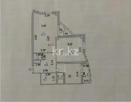Продажа 2-комнатной квартиры, 68.9 м² в Астане - фото 4