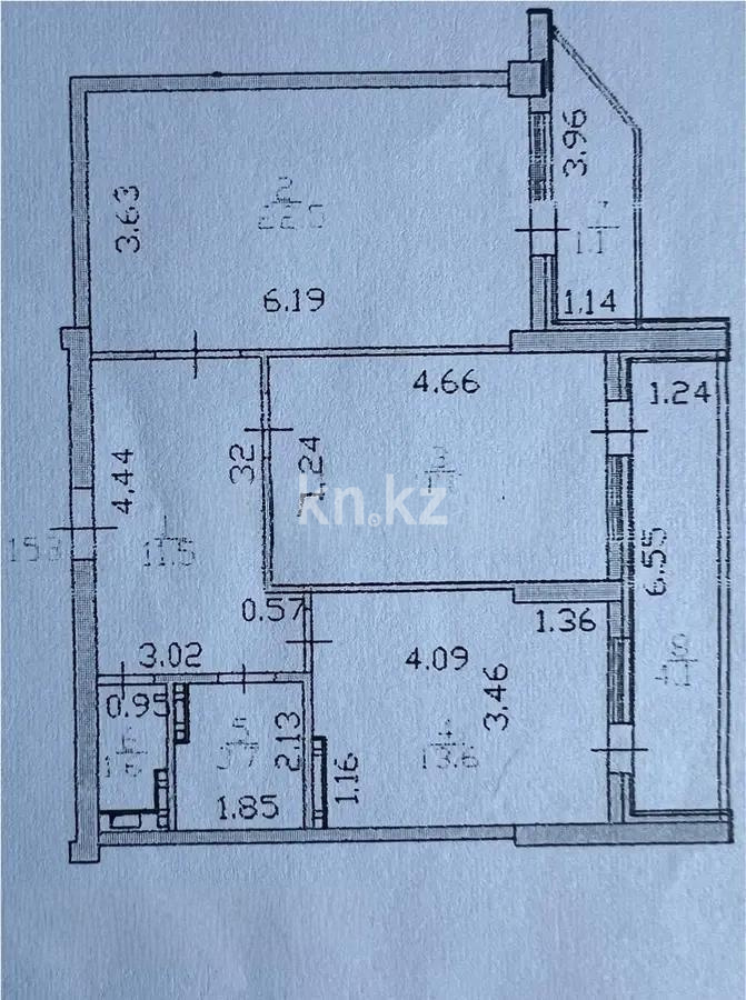 Продажа 2-комнатной квартиры, 73 м², ул. Бокейхана, дом  30 в Астане - фото 4
