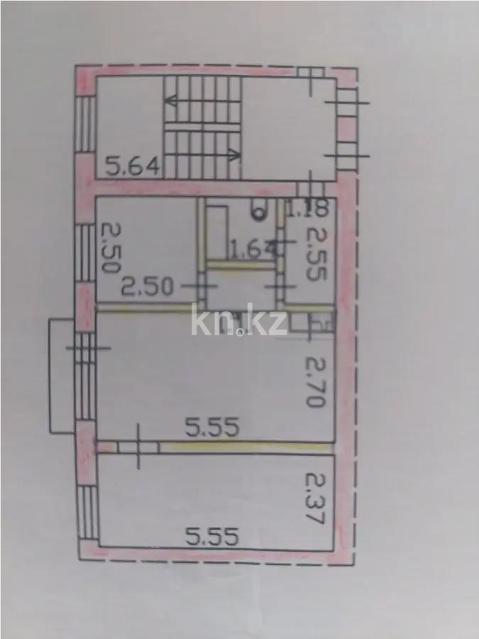 Продажа 2-комнатной квартиры, 41 м², ул. Жамбыла, дом  59 в Сарани