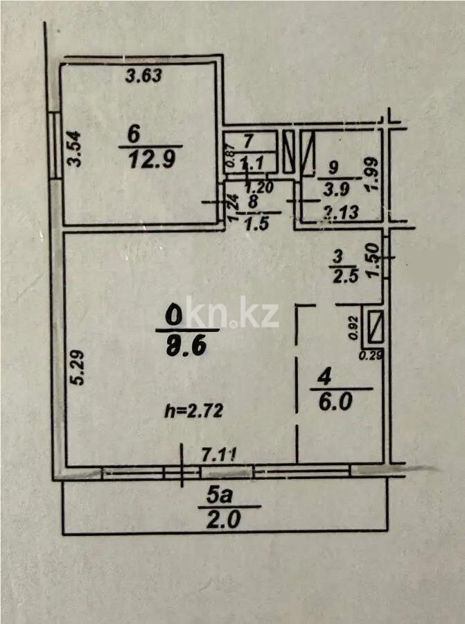 Продажа 2-комнатной квартиры, 60 м² в Алматы - фото 6