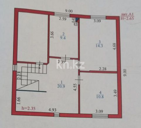 Продажа 5-комнатного дома, 112 м², пер. Садовый в Усть-Каменогорске - фото 15