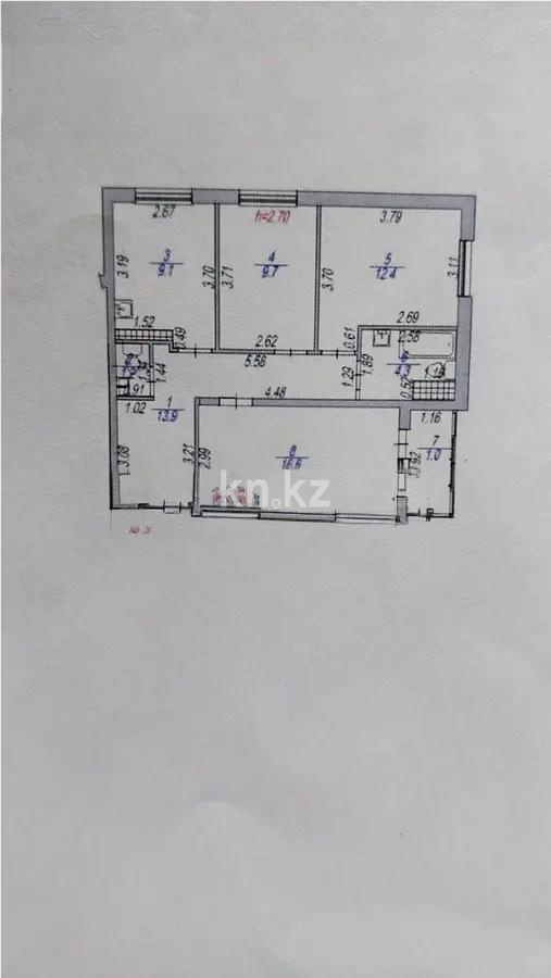 Продажа 3-комнатной квартиры, 70 м² в Алматы