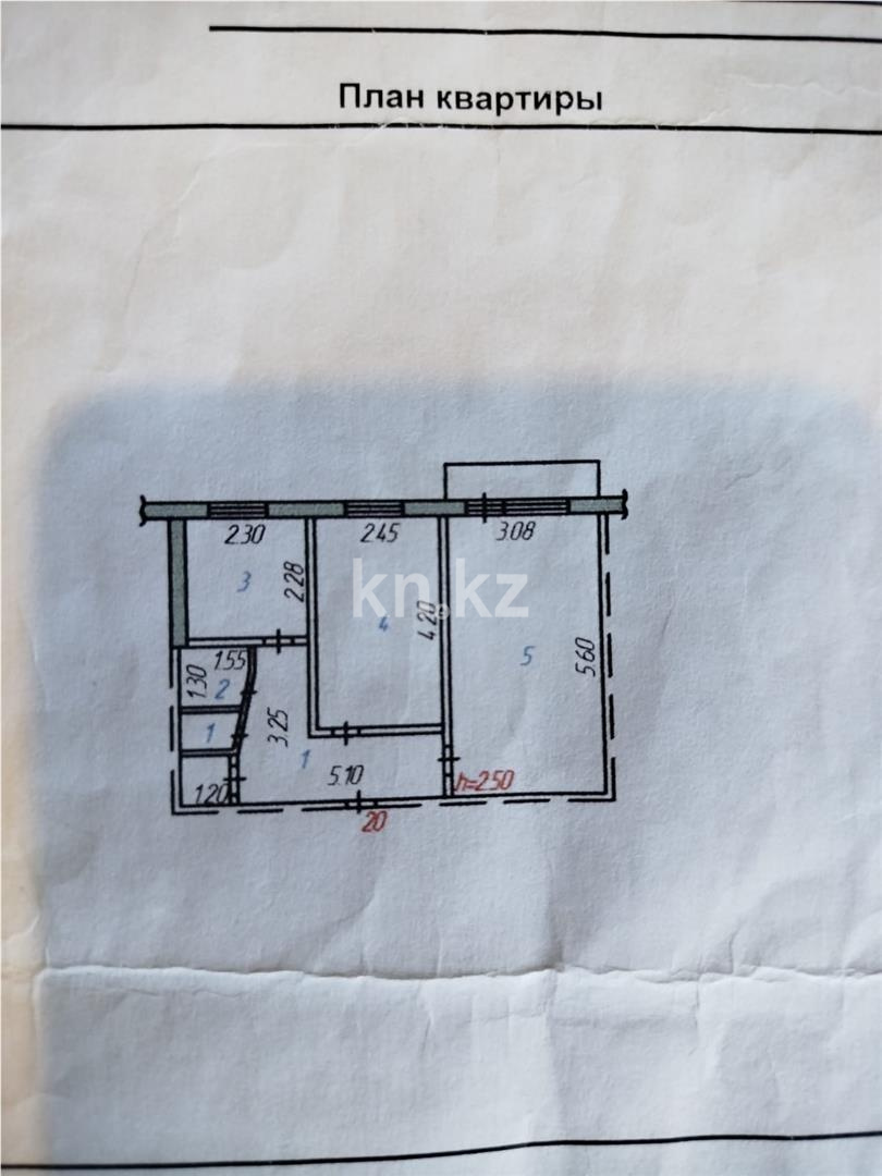 Продажа 2-комнатной квартиры, 42 м² в Темиртау - фото 15