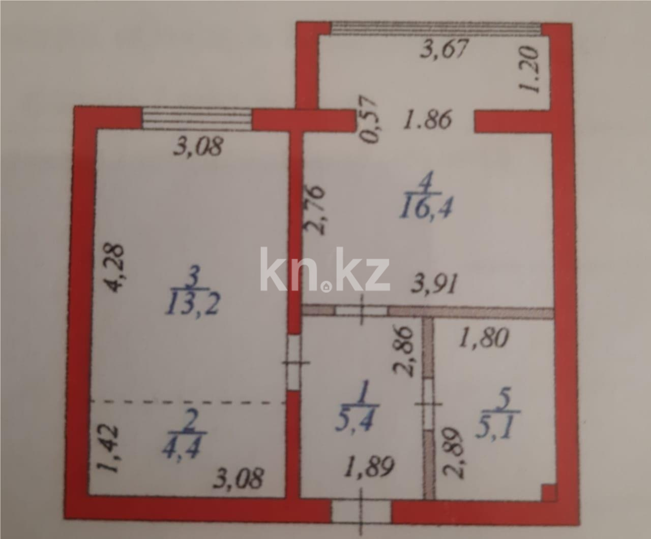 Продажа 2-комнатной квартиры, 45 м² в Астане - фото 8