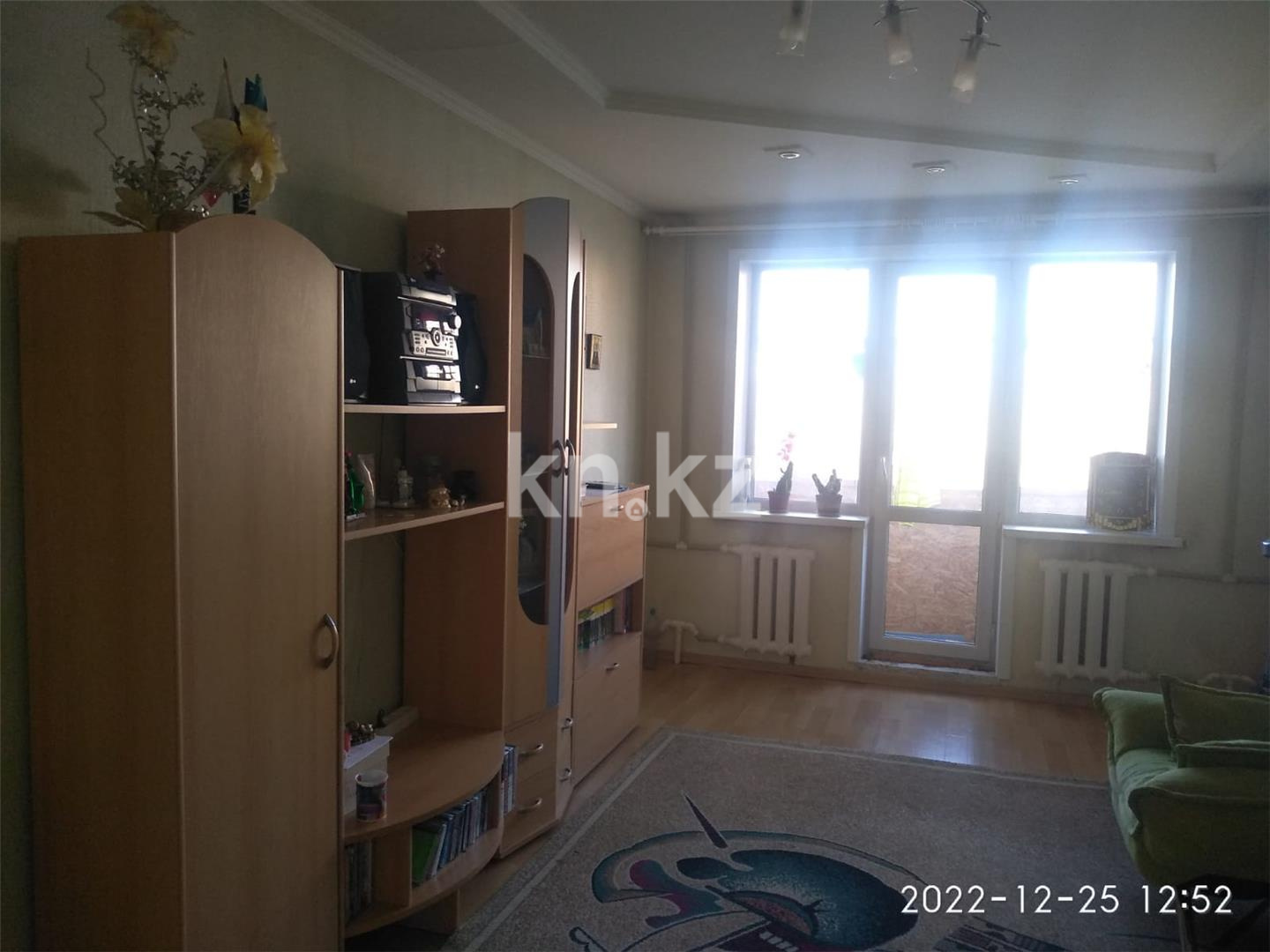 Продажа 3-комнатной квартиры, 59 м², ул. Ерубаева, дом  47 в Караганде - фото 2