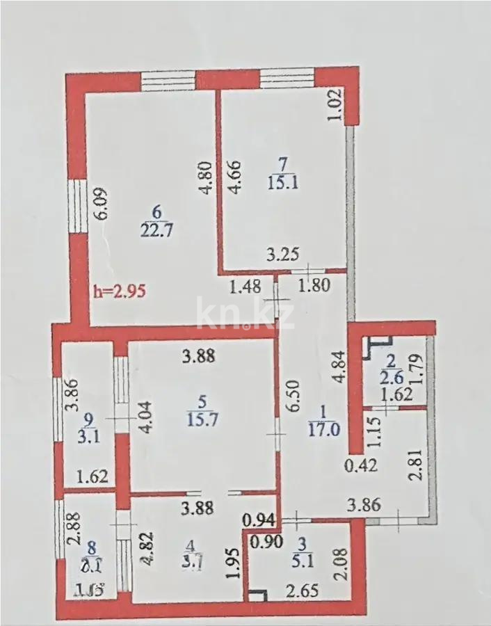 Продажа 3-комнатной квартиры, 93 м² в Астане - фото 5