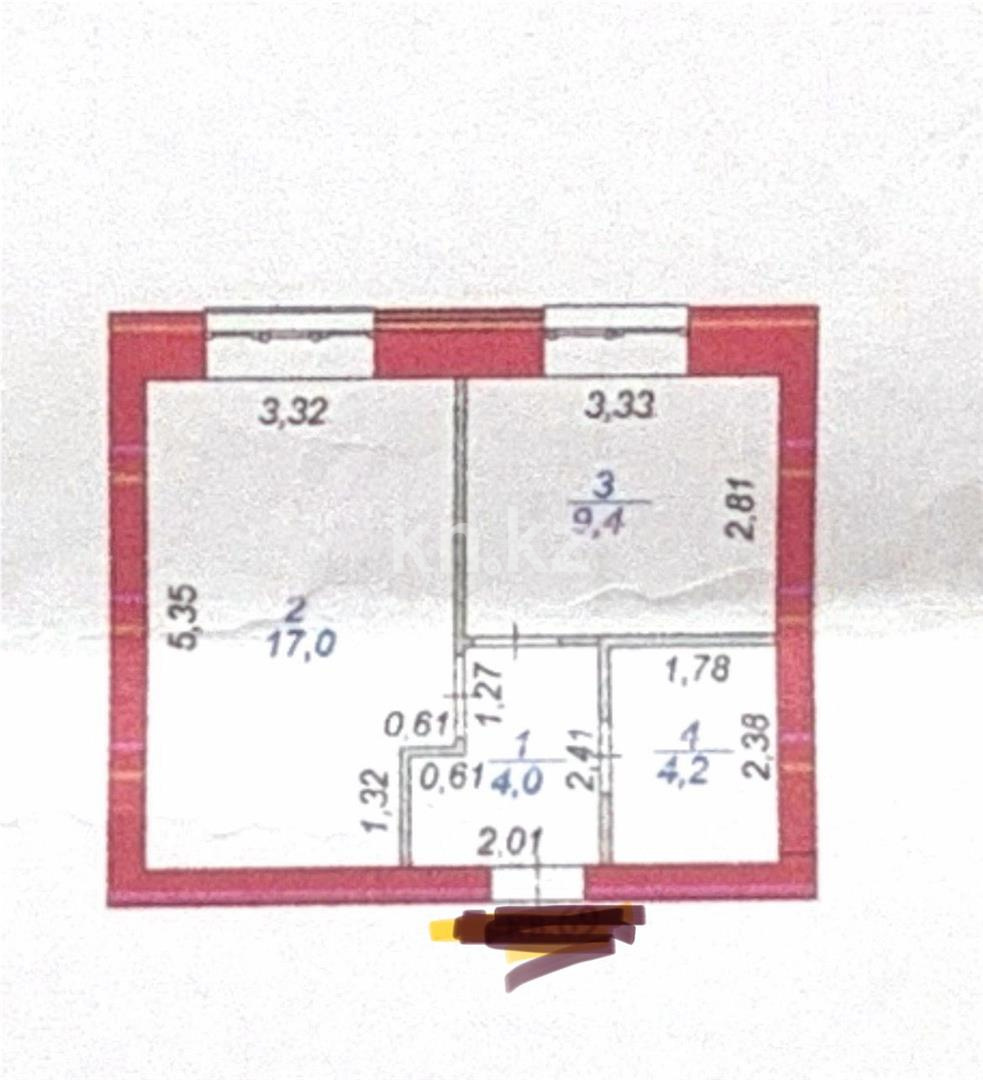 Продажа 1-комнатной квартиры, 36 м² в Астане - фото 4