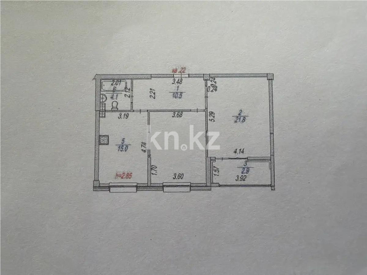 Продажа 2-комнатной квартиры, 72 м² в Алматы