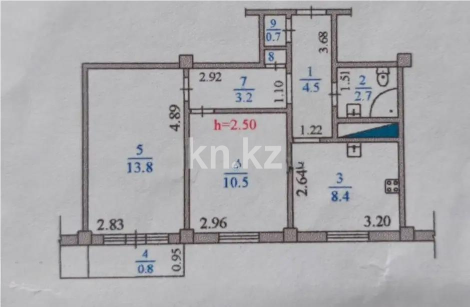 Продажа 2-комнатной квартиры, 45 м², ул. Майлина, дом  71 в Алматы - фото 8