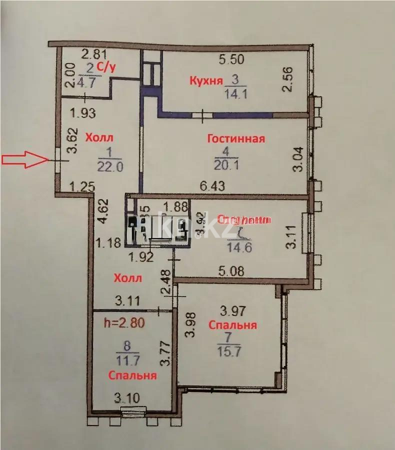 Продажа 4-комнатной квартиры, 110 м² в Астане - фото 7