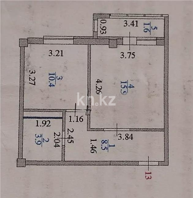 Продажа 1-комнатной квартиры, 40 м² в Астане - фото 4