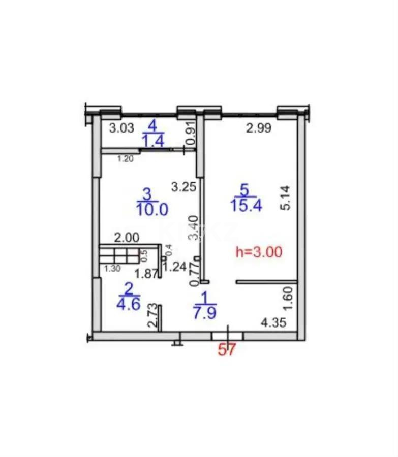 Продажа 1-комнатной квартиры, 39 м² в Алматы - фото 2