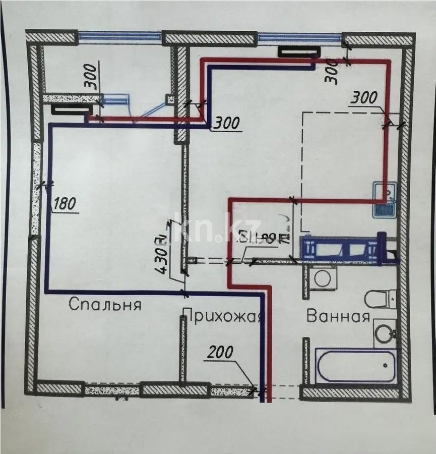 Продажа 2-комнатной квартиры, 49 м² в Алматы - фото 2
