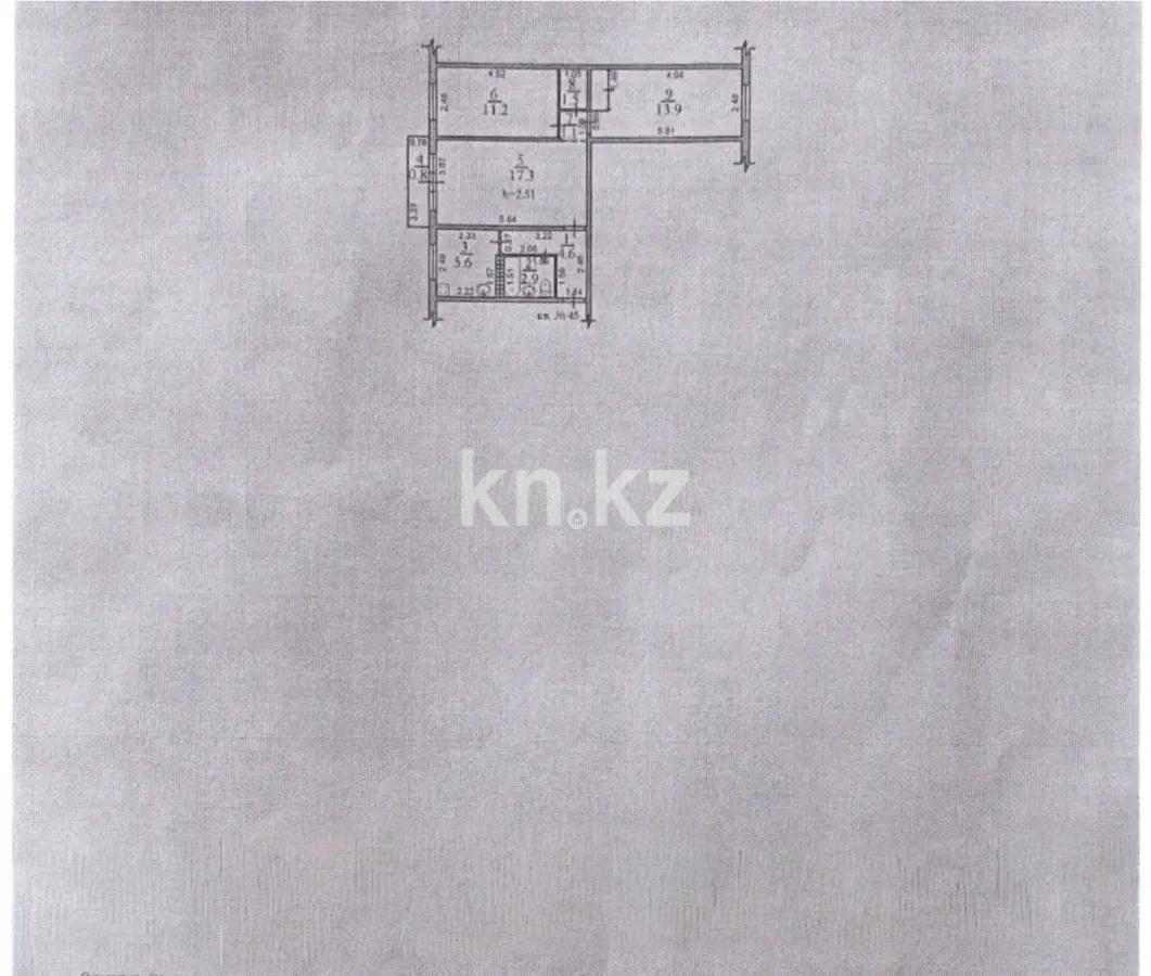 Продажа 3-комнатной квартиры, 59 м² в Алматы - фото 5