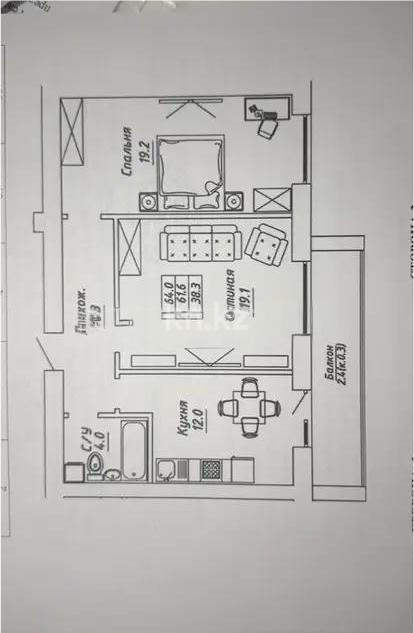 Продажа 2-комнатной квартиры, 64 м², ул. Бокейхана, дом  13 стр в Астане