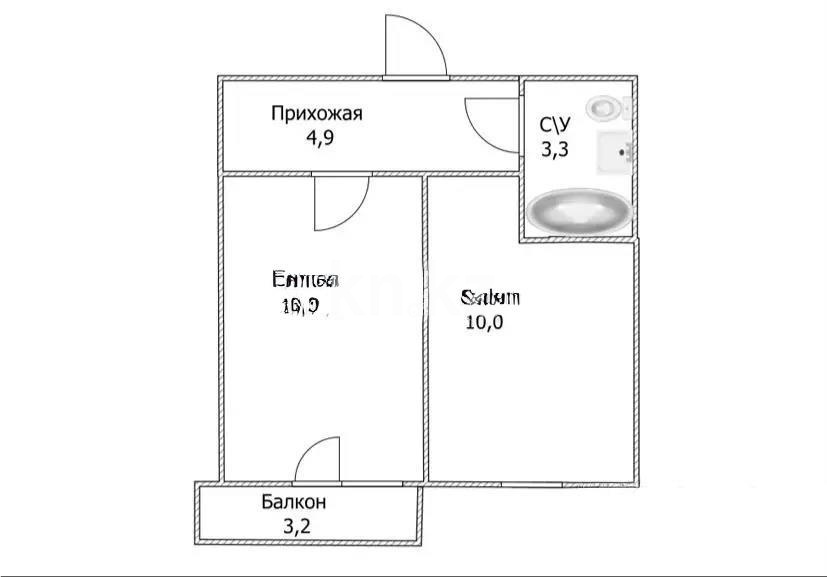 Продажа 1-комнатной квартиры, 32 м² в Астане - фото 4
