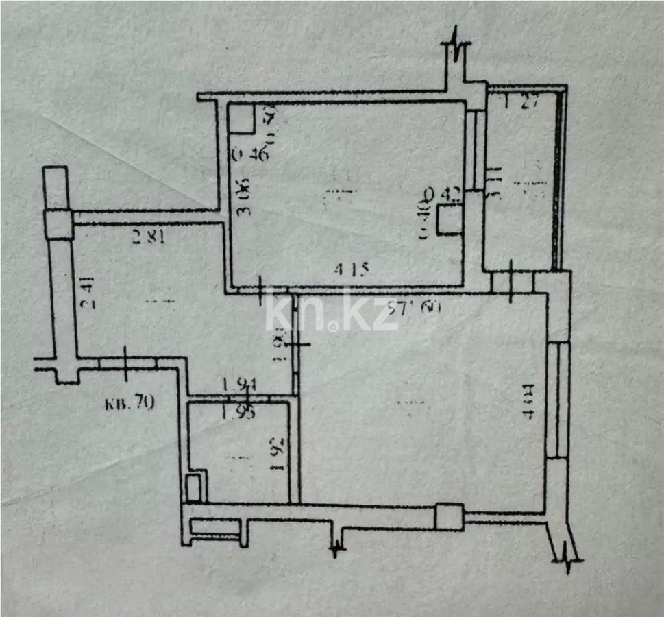 Продажа 1-комнатной квартиры, 45 м², мкр. Аксай-5, дом  3б в Алматы - фото 6