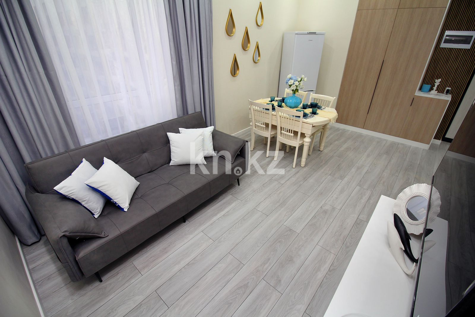 Аренда 3-комнатной квартиры посуточно, 60 м² в Алматы - фото 8