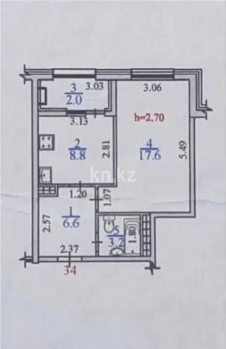 Продажа 1-комнатной квартиры, 40 м² в Алматы - фото 5