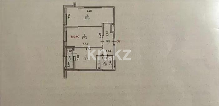 Продажа 2-комнатной квартиры, 63 м² в Астане - фото 4
