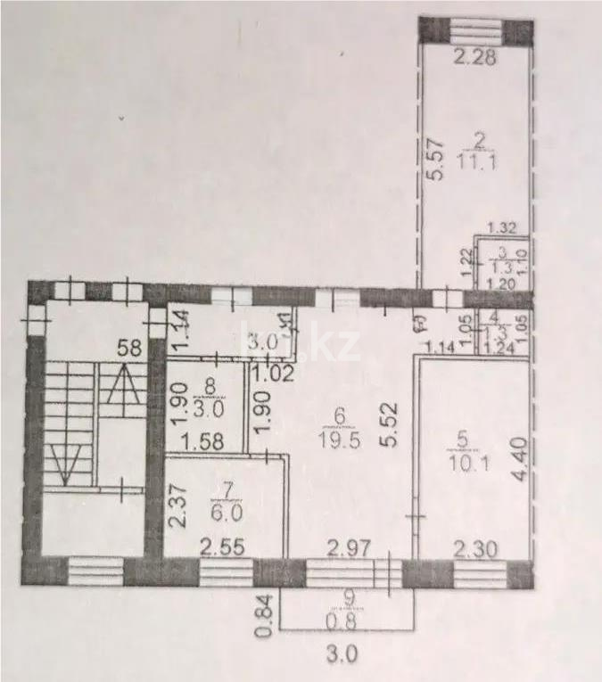 Продажа 3-комнатной квартиры, 56 м² в Караганде - фото 6