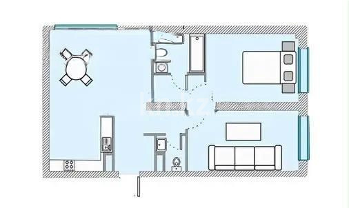 Продажа 3-комнатной квартиры, 88 м² в Алматы
