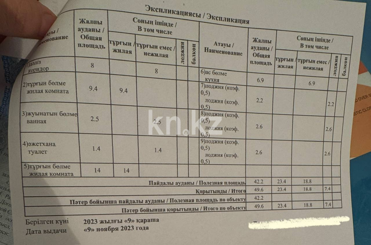 Продажа 2-комнатной квартиры, 57 м², Тонкуруш в Таразе - фото 15