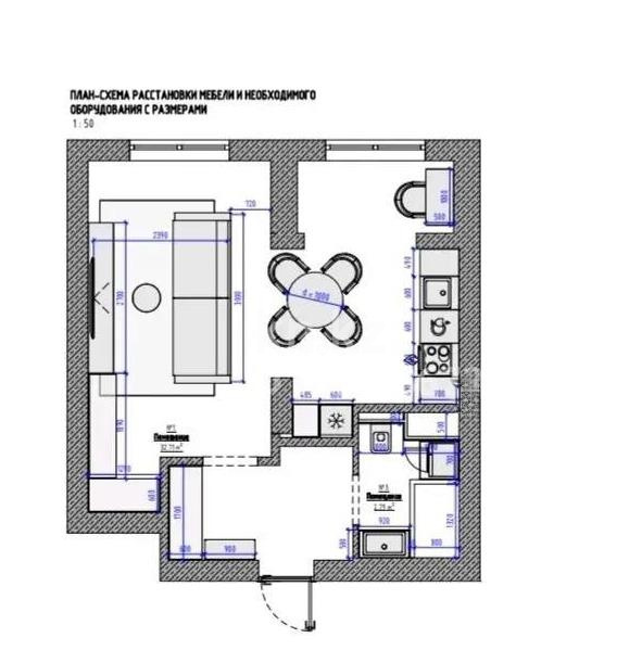 Продажа 1-комнатной квартиры, 41 м² в Астане - фото 2