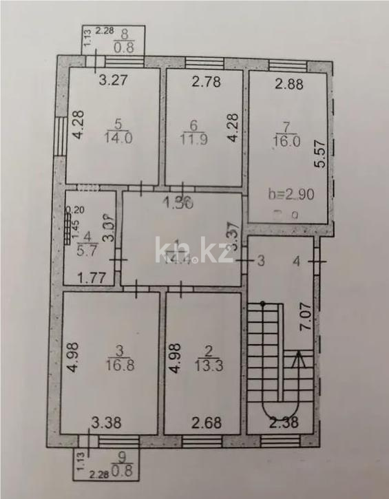 Продажа 4-комнатной квартиры, 93 м² в Караганде - фото 7