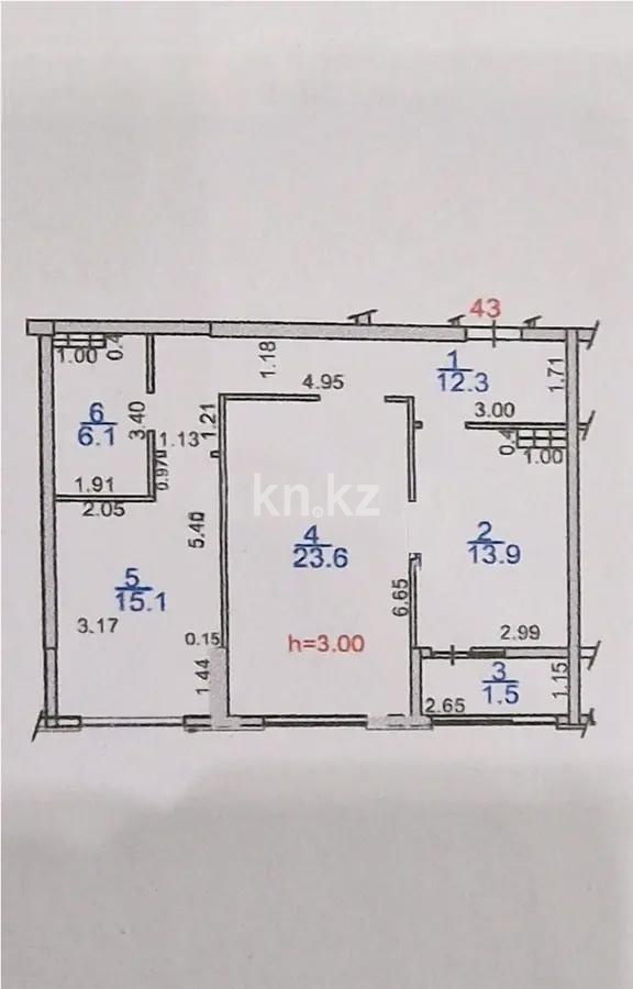 Продажа 2-комнатной квартиры, 72 м² в Алматы - фото 7