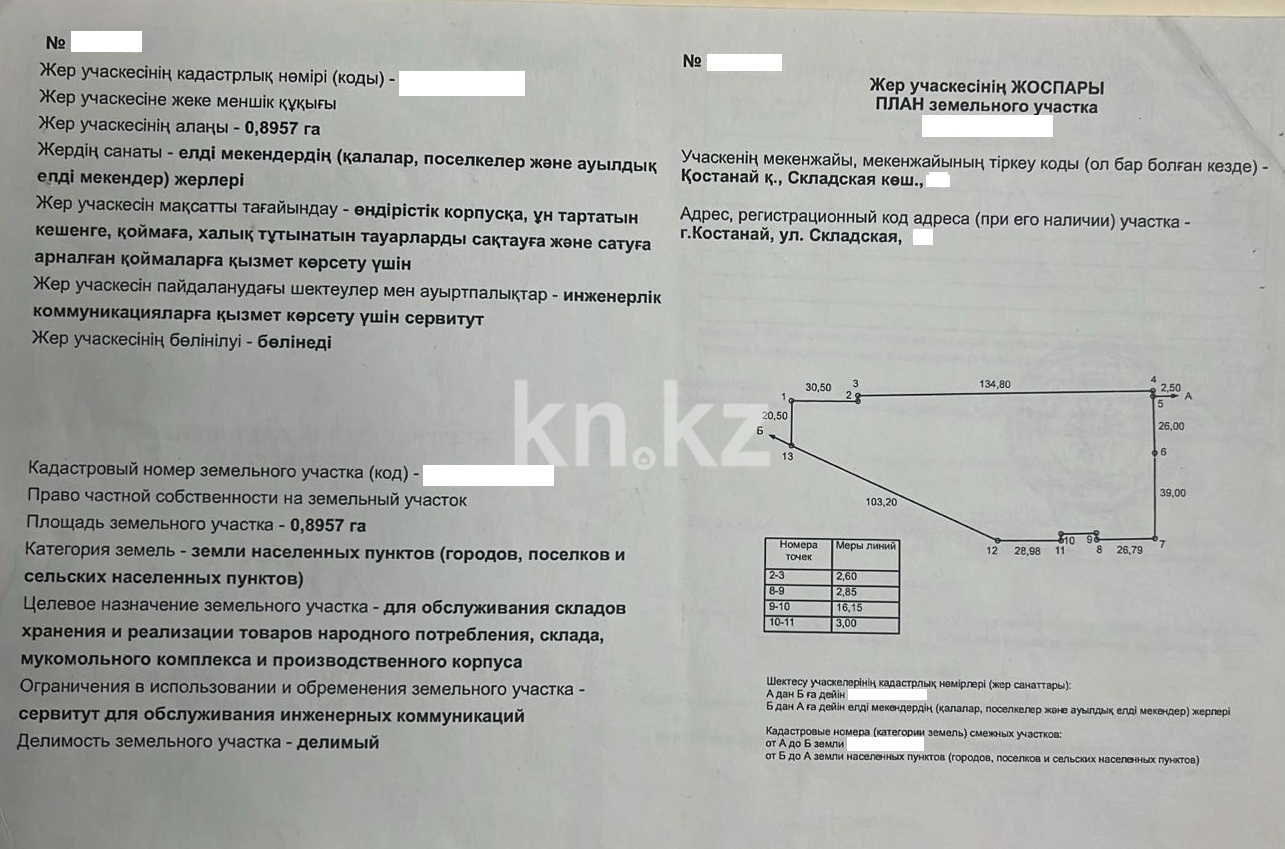 Продажа базы, 9000 м² в Костанае - фото 27