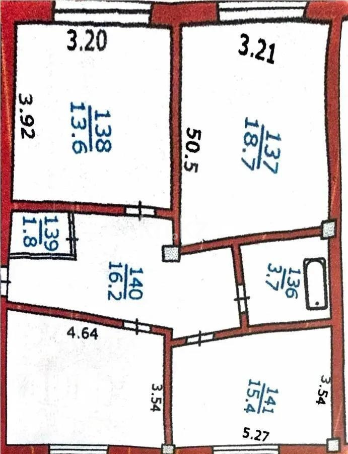 Продажа 3-комнатной квартиры, 85.9 м² в Алматы - фото 8