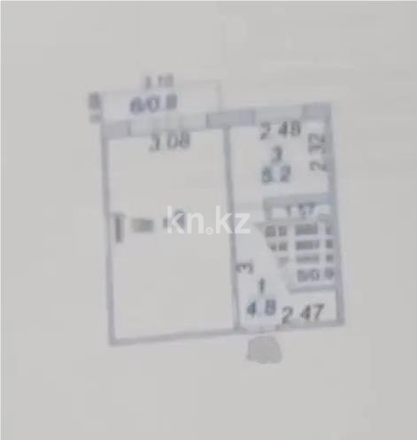 Продажа 1-комнатной квартиры, 33 м² в Темиртау