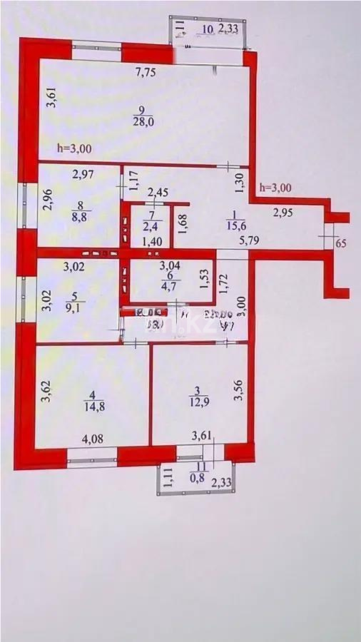 Продажа 4-комнатной квартиры, 105 м² в Астане - фото 4