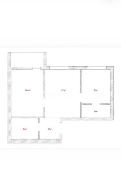 Продажа 2-комнатной квартиры, 57 м² в Караганде
