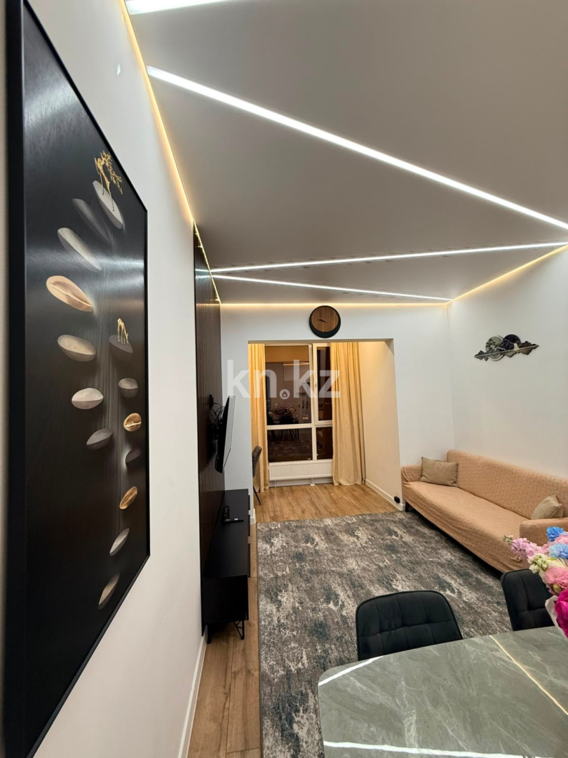 Аренда 2-комнатной квартиры посуточно, 52 м² в Алматы - фото 11