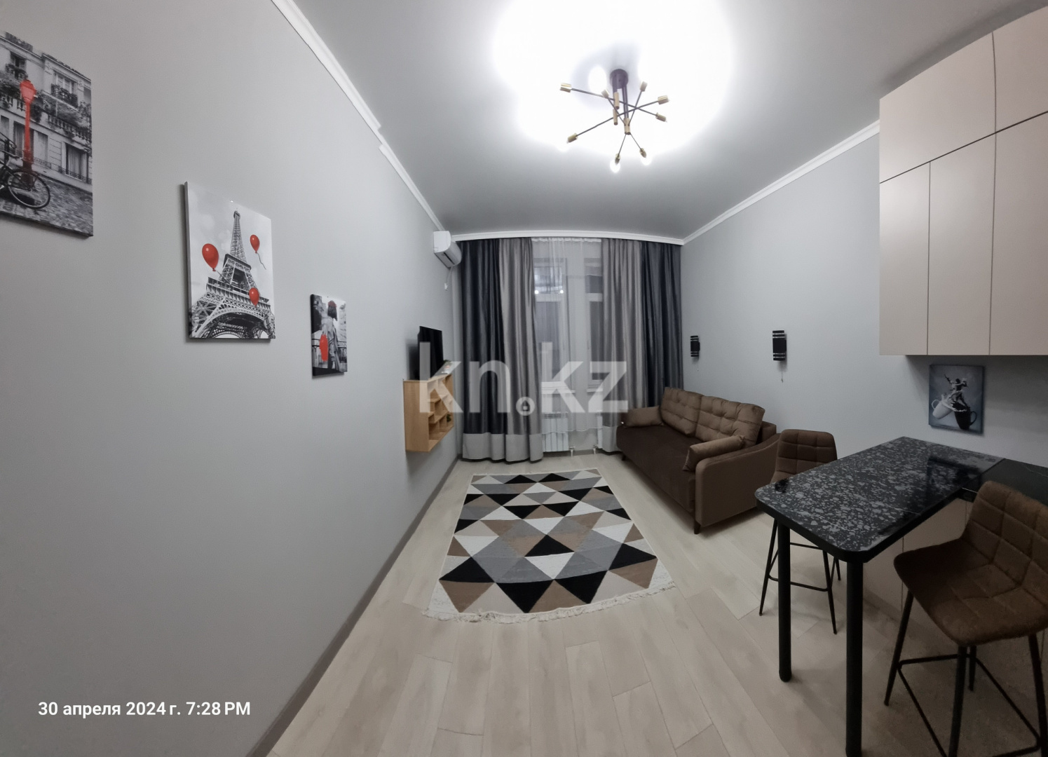Аренда 1-комнатной квартиры, 29 м², пр. Назарбаева, дом  28а - пр. Райымбека в Алматы - фото 2