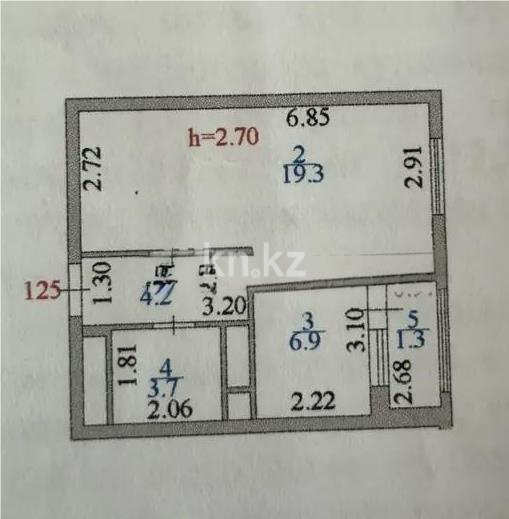 Продажа 1-комнатной квартиры, 35.4 м² в Астане - фото 5