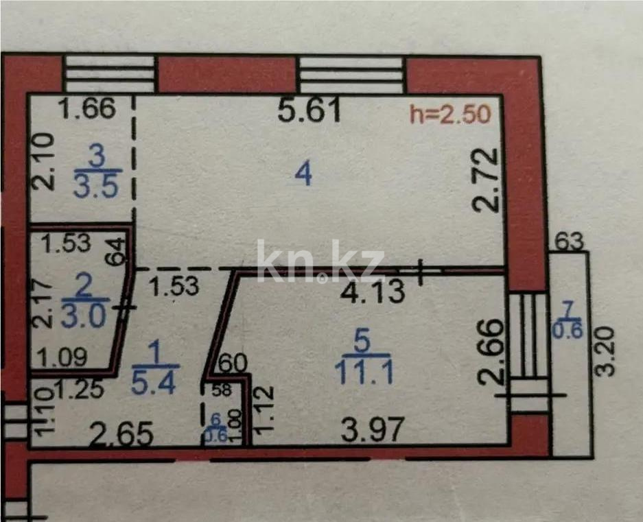 Продажа 2-комнатной квартиры, 39 м² в Караганде