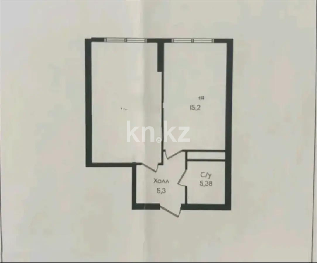 Продажа 1-комнатной квартиры, 45.85 м², ул. Момышулы, дом  100 стр в Алматы - фото 2