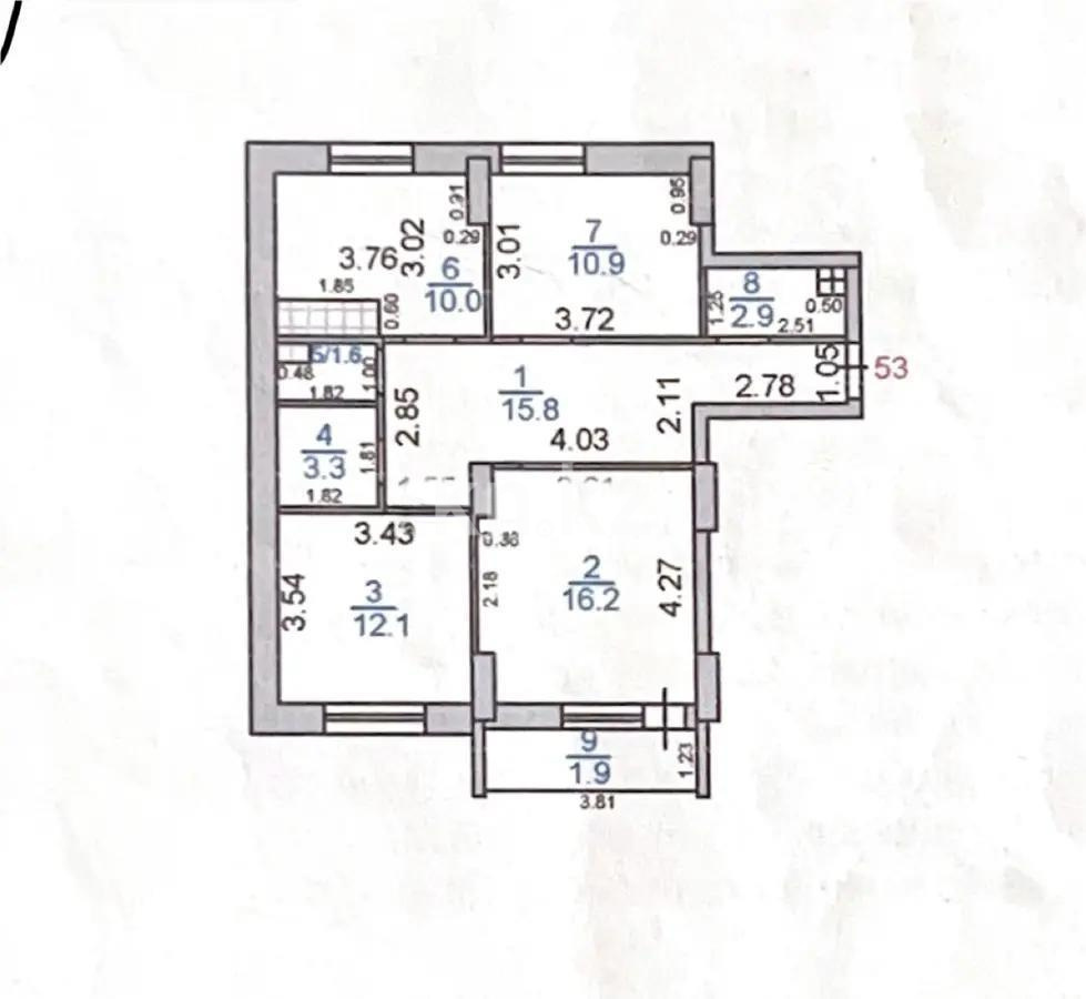 Продажа 3-комнатной квартиры, 74 м², пр. Шахтеров, дом  52Б в Караганде - фото 5