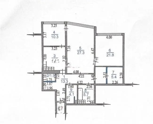 Продажа 3-комнатной квартиры, 100 м² в Алматы - фото 9
