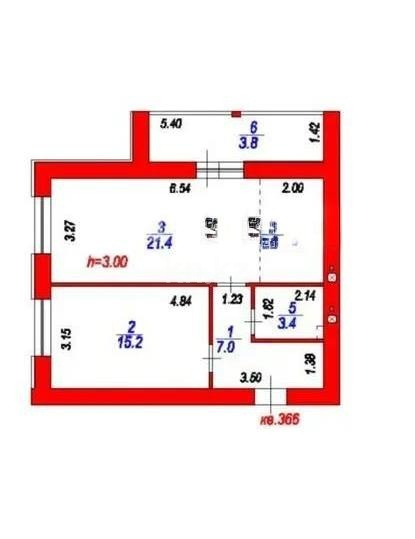 Продажа 2-комнатной квартиры, 57 м² в Астане