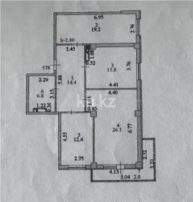 Продажа 3-комнатной квартиры, 98 м² в Астане - фото 6