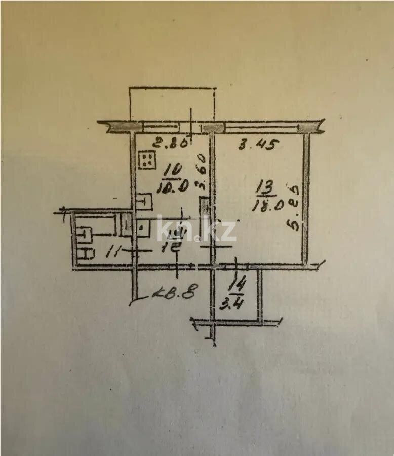 Продажа 1-комнатной квартиры, 42 м² в Алматы - фото 4