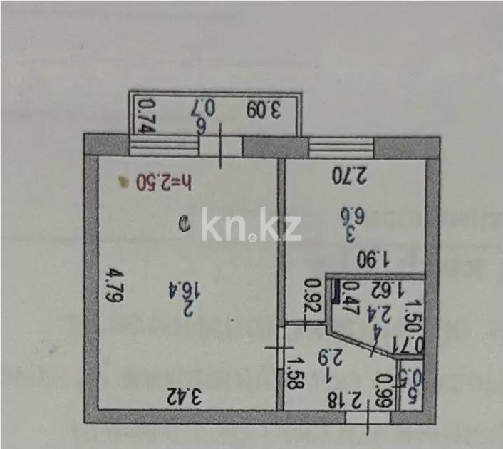 Продажа 1-комнатной квартиры, 30 м² в Астане - фото 4