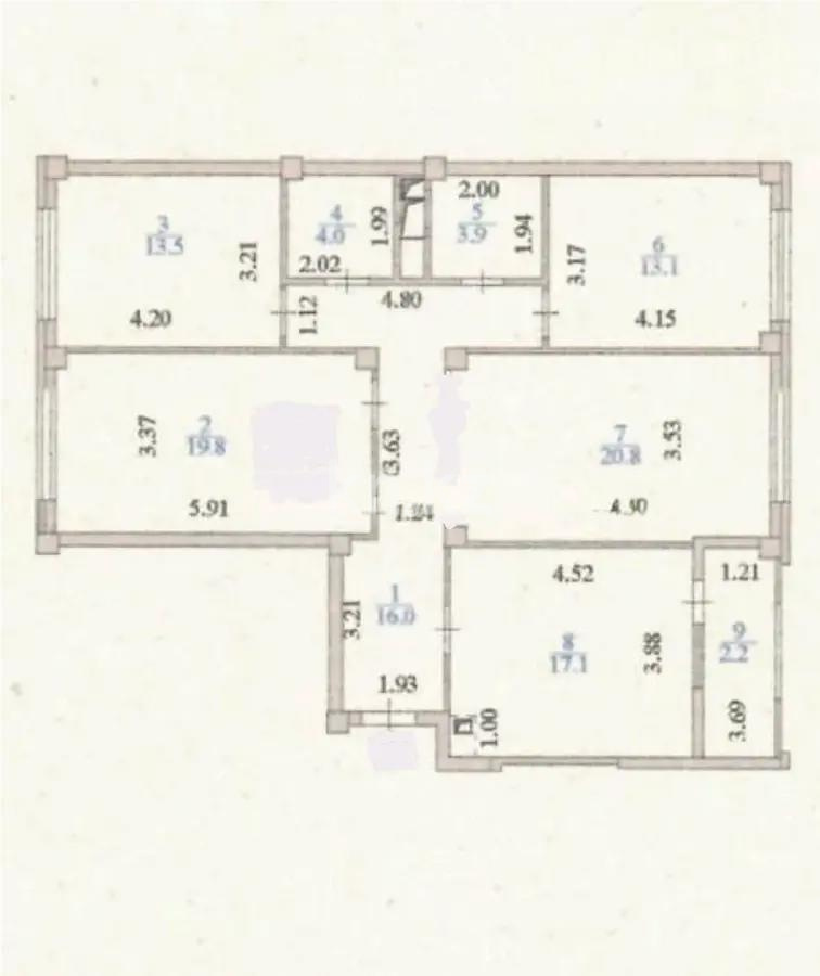Продажа 4-комнатной квартиры, 110 м² в Астане - фото 9